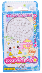 アクアビーズアート　しろ