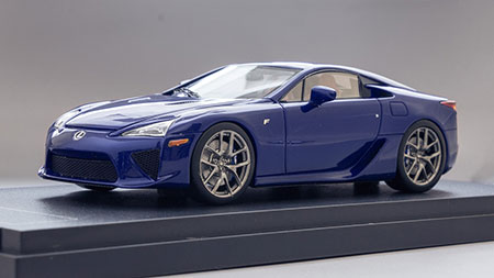 AmiAmi [Character & Hobby Shop] | 1/43 Lexus LFA(RHD) Blue Pearl 