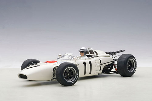AmiAmi [Character u0026 Hobby Shop] | 1/18 Signature Series Honda RA272 F1 1965  #11 Mexico GP Champion (Richie Ginther