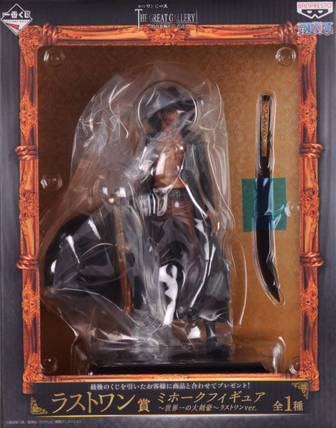 Banpresto Ichiban Kuji ONE PIECE THE GREAT GALLERY -Chouten wo Kiwameshi Monotachi- Last One Prize - Mihawk Figure -Sekai Ichi no Daikengou- Last One ver. (Game-prize) รูปภาพ 1
