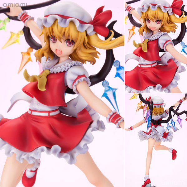 ques Q Touhou Project "Sister of the Devil" Flandre Scarlet 1/8 Complete Figure รูปภาพ 1