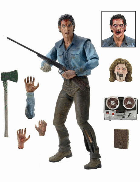 AmiAmi [Character u0026 Hobby Shop] | The Evil Dead II - Ash Ultimate 7 Inch  Action Figure(Released)