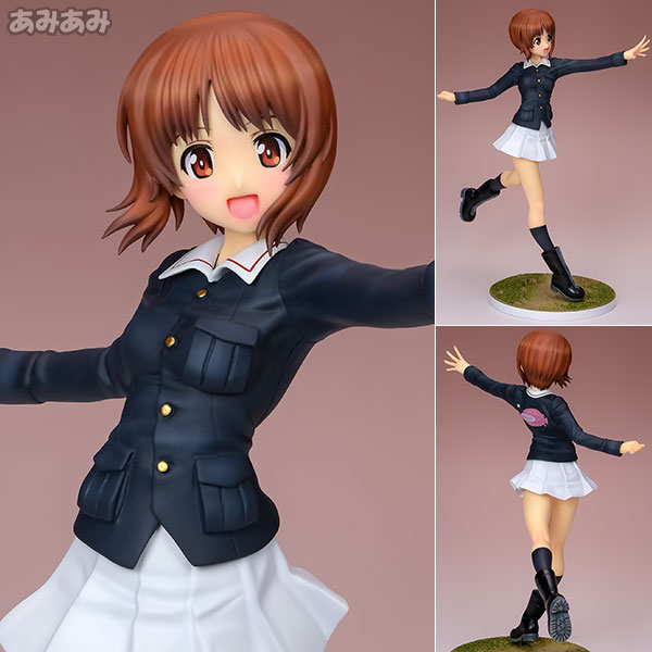 AmiAmi [Character & Hobby Shop] | Girls und Panzer - Miho Nishizumi Panzer  Jacket Ver. 1/8 Complete Figure(Released)