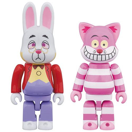 激安価額 R@BBRICK 白うさぎ ＆ NY@BRICK チェシャ猫 ALICE in