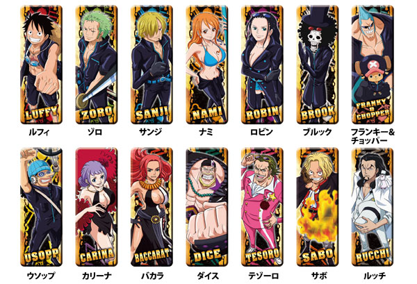 Dice One Piece Film: Gold Character Pos Collection, Goods / Accessories