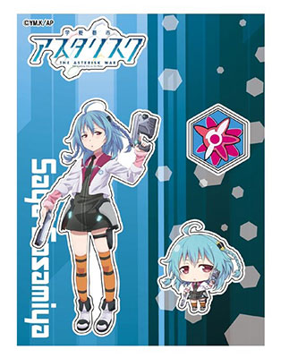 AmiAmi [Character & Hobby Shop]  Gakusen Toshi Asterisk - Water-repellent  Shoulder Tote Bag: Main Character(Released)