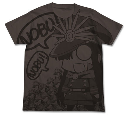 COSPA Fate/Grand Order - Nobbu Guda Guda Honnouji All Print T-shirt / CHARCOAL - L รูปภาพ 1