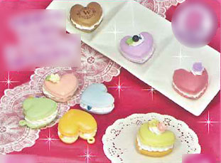 ⭐️みいまさま限定♪( ´θ｀)クラップハート AmiAmi [Character & Hobby Shop] | W-92 Whipple - Heart Macaron Set
