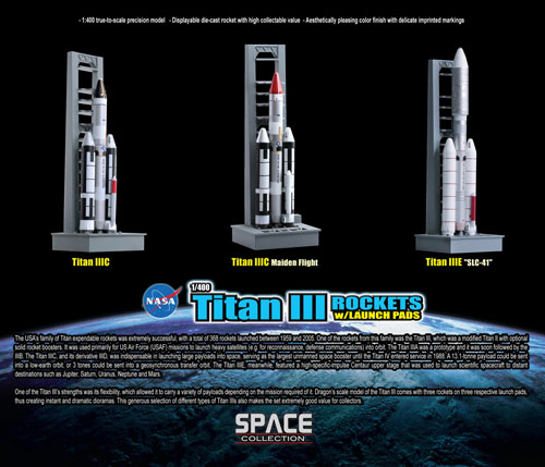 AmiAmi [Character & Hobby Shop] | 1/400 Titan III Rocket