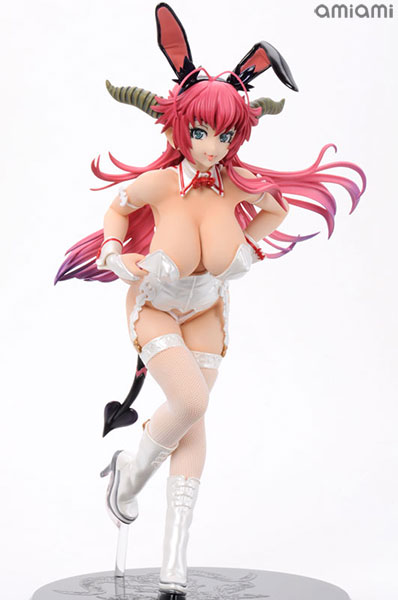 七つの大罪 魔王黙示録 色欲の章 魔惑バニーガール ノ節 白色ノ項 羞刊CHERRYBOY広報両面クロスポスター付き限定版 1/7 完成品フィギュア(月刊ホビージャパン2016年1月号&2月号 誌上通販、一部販売店限定)