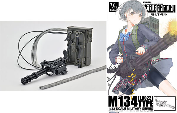 AmiAmi [Character & Hobby Shop] | LittleArmory LA022 1/12 M134 Mini Gun Type  Plastic Model(Released)