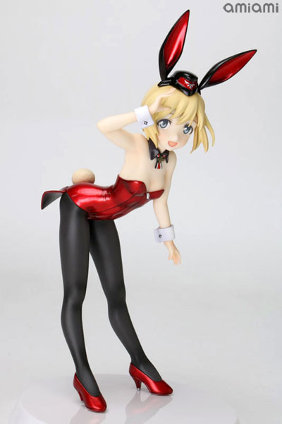 Aquamarine Strike Witches Operation Victory Arrow - Erica Hartmann Bunny style Karlsland Color Ver. 1/8 Complete Figure [Wonder Festival 2016 Summer Exclusive]