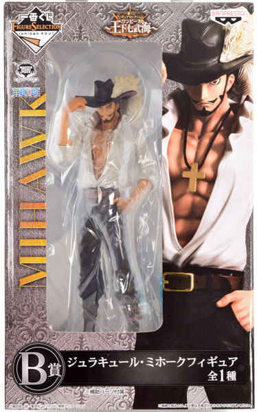 Banpresto Ichiban Kuji Figure Selection ONE PIECE -Ouka Shichibukai- B Prize - Dracule Mihawk Figure (Game-prize) รูปภาพ 1