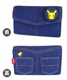 ポケモン デニムポーチ New 3DS LL用 ポケモン／ポケットモンスター