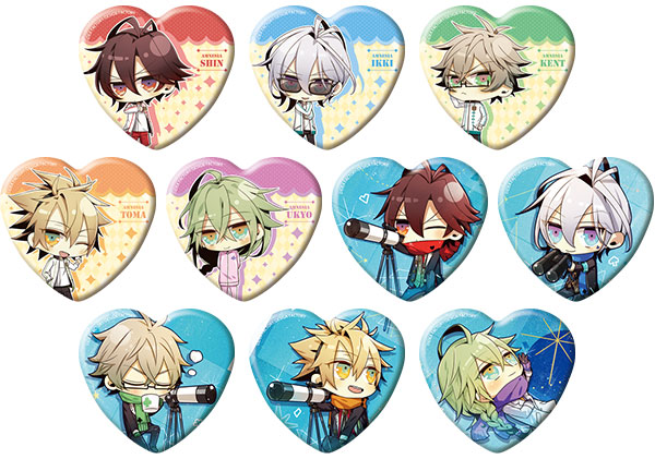 AmiAmi [Character & Hobby Shop] | Otomate Heart-shape Badge