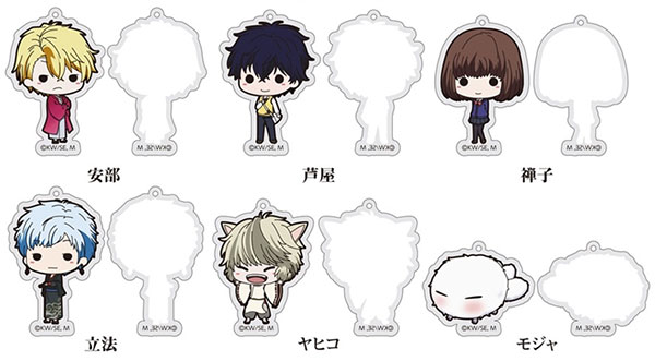 AmiAmi [Character & Hobby Shop]  Fukigen na Mononokean Mini Acrylic Art  Hanae Ashiya & Haruitsuki Abeno(Pre-order)