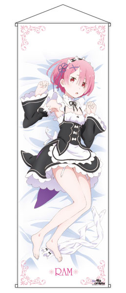 RE:ZERO REM & RAM WALL SCROLL