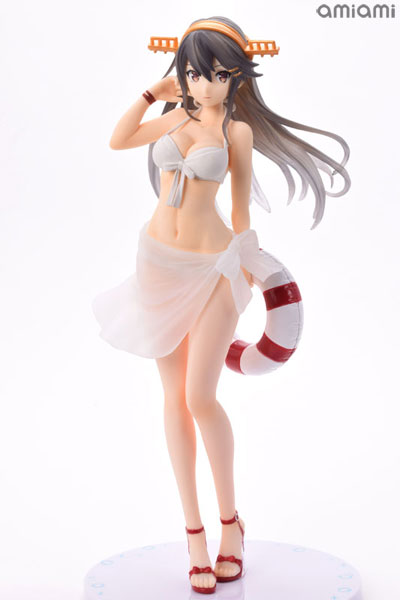Ichiban Kuji Premium "Kan Colle" -Manatsu no Kanmusu Darake no Suiei Taikai!- B Prize - Haruna Kai-II Premium Figure (Game-prize)