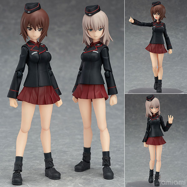 Max Factory figma - Girls und Panzer the Movie: Maho Nishizumi & Erika Itsumi Set รูปภาพ 1