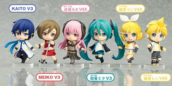 Good Smile Company Nendoroid Petite - Hatsune Miku Renewal All 6 Normal Types + All 1 Secret Type Set hình ảnh 1