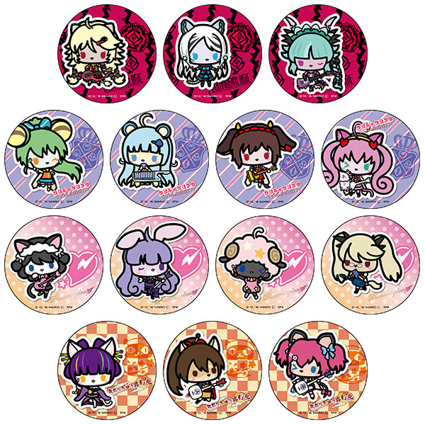 SHOW BY ROCK!! Can Badge Simple Design ver Cyan (Anime Toy) - HobbySearch  Anime Goods Store
