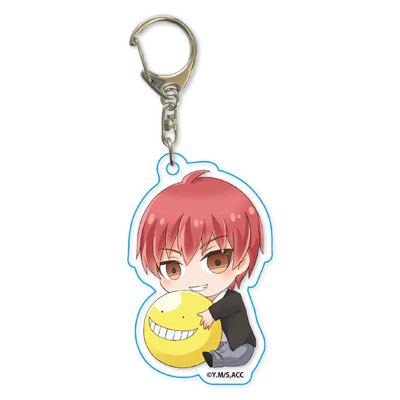 Anime Assassination Classroom Shiota Nagisa Akabane Karma Acrylic Stand  Figure