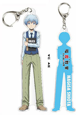 Anime Assassination Classroom Shiota Nagisa Akabane Karma Acrylic Stand  Figure