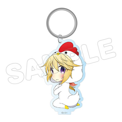 Infinite Stratos Lingyin Huang FREEing Trading Rubber Strap Keychain