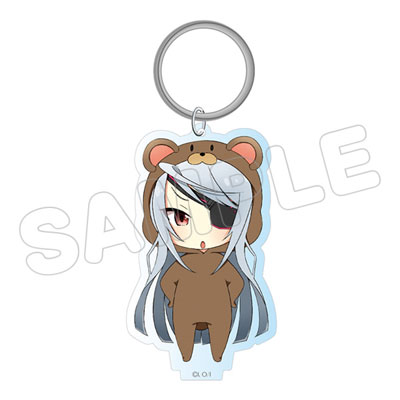 Infinite Stratos Lingyin Huang FREEing Trading Rubber Strap Keychain