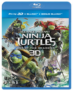 Teenage Mutant Ninja Turtles: Out Of The Shadows [Blu-ray, 3D