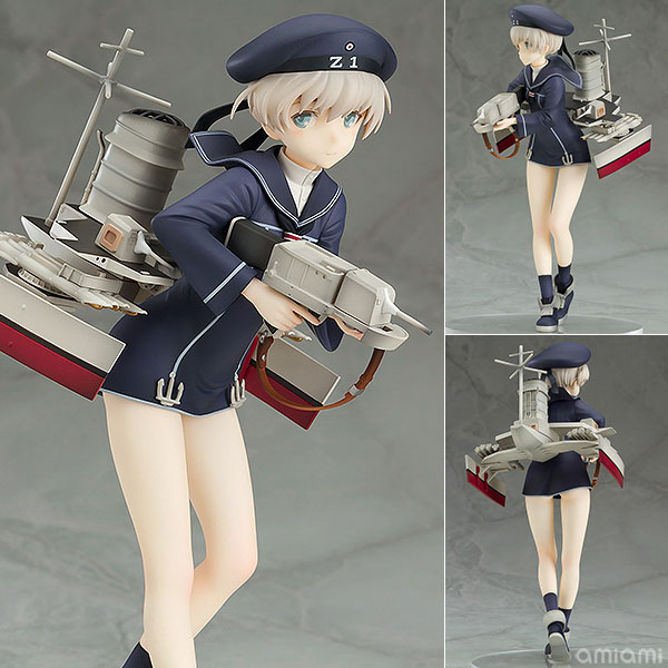 Max Factory Kantai Collection -Kan Colle- Z1 (Leberecht Maass) 1/8 Complete Figure รูปภาพ 1