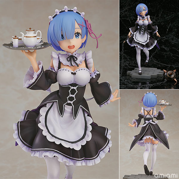 New Re:Zero Rem Figure Features Her Holding Herself as a Child