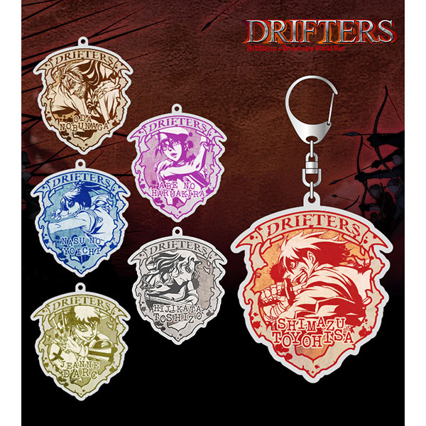 Character Universal Rubber Mat Drifters [Drifters] (Anime Toy