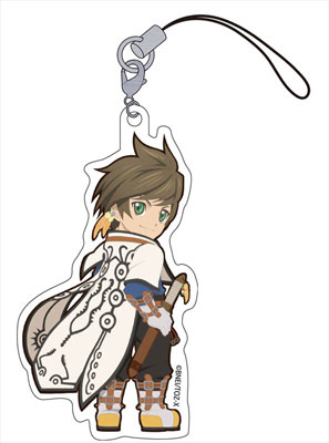 Anime Tales Of Zestiria Mikleo & Sorey Rubber Keychain – Super Rare 10 Year Anniversary Collectible Key Ring
