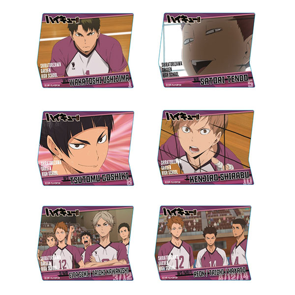 AmiAmi [Character & Hobby Shop]  Haikyuu!! Season 3 - Acrylic Frame  (Shiratorizawa Gakuen High School)(Released)