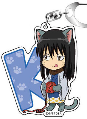AmiAmi [Character & Hobby Shop] | Acrylic Keychain - Gintama Cat 