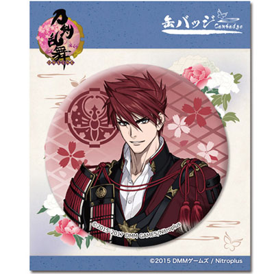 AmiAmi [Character & Hobby Shop] | Touken Ranbu Online - Tin Badge 