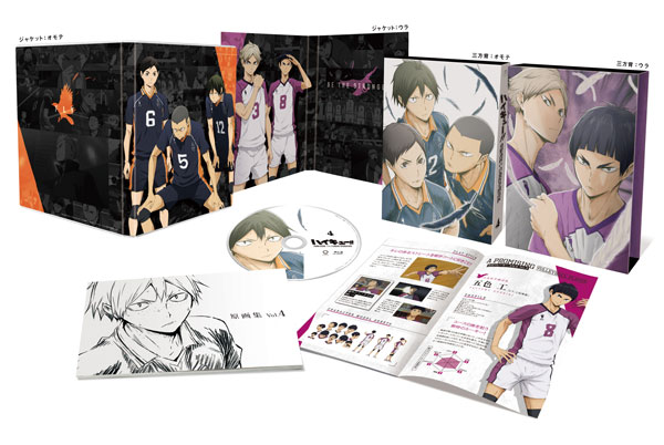 Set Of 3- Haikyuu To The Top Art Boards Visual Collection Vol.4