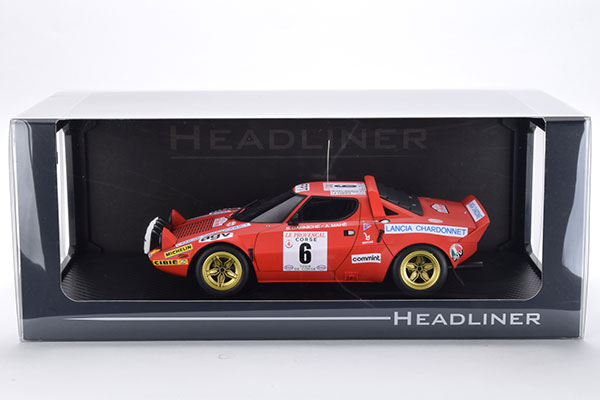 AmiAmi [Character & Hobby Shop] | 1/18 Lancia Stratos HF (#6) 1975 Tour de  Corse(Released)