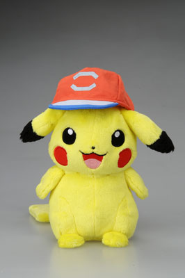 Takaratomy Pokemon Sun & Moon - Ash's Pikachu Alola Cap Action Figure