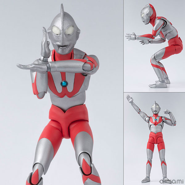 BANDAI SHFiguarts ウルトラマン(Aタイプ) AmiAmi [Character & Hobby Shop] | S.H. Figuarts - Ultraman (A Type