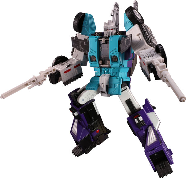 トランスフォーマー　エネルゴン　シックショット リカラーで弟キャラに。「シックスショット（エネルゴン