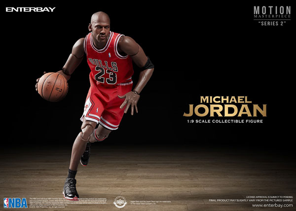 ENTERBAY 1/9 Michael Jordan フィギュア ジョーダン Enterbay 1/9 Motion Masterpiece - NBA Collection Michael Jordan