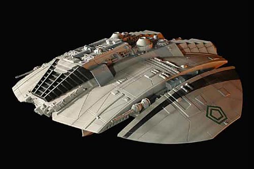 キャラクター Battlestar Galactica Cylon Raider 1/32 AmiAmi [Character & Hobby Shop] | Battlestar Galactica 1/32