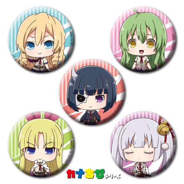 AmiAmi [Character & Hobby Shop]  Anime Assassination Classroom New  Illustration Tin Badge Collection 6Pack BOX(Released)