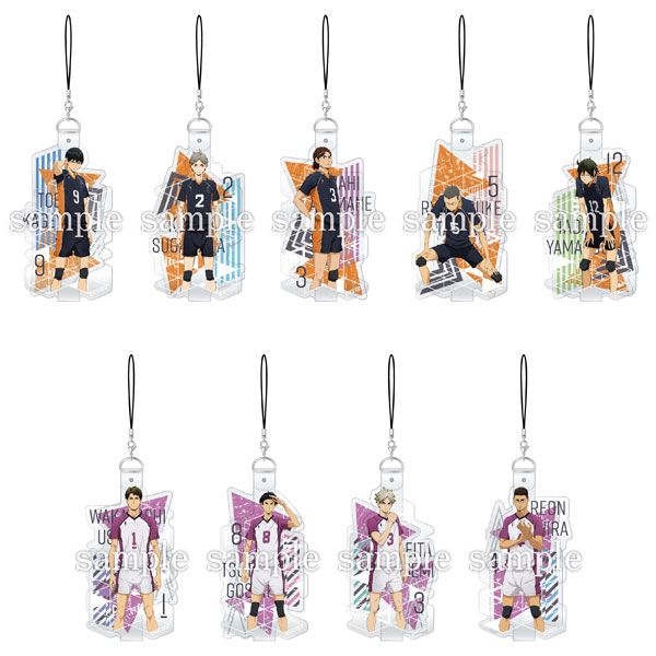 AmiAmi [Character & Hobby Shop]  Haikyuu!! Season 3 - Acrylic Frame  (Shiratorizawa Gakuen High School)(Released)