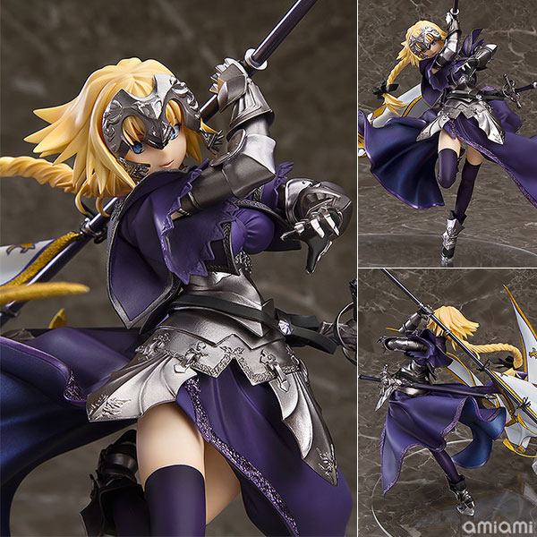 movic Movic Fate Apocrypha figure over ruler over Jeanne Movic
