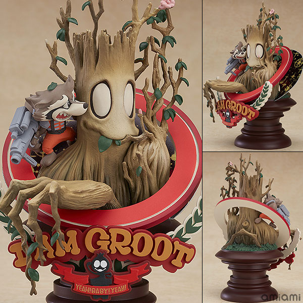 AmiAmi [Character & Hobby Shop]  MARVEL Manga Variant - Groot Superlog  Ver. Complete Figure(Released)