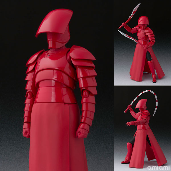 Star Wars S.H.Figuarts Elite Praetorian Guard with Double Blade (The Last  Jedi)