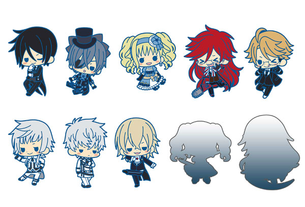 黒執事　Book of the Atlantic ラバーストラップセット AmiAmi [Character & Hobby Shop] | es Series nino Rubber Strap